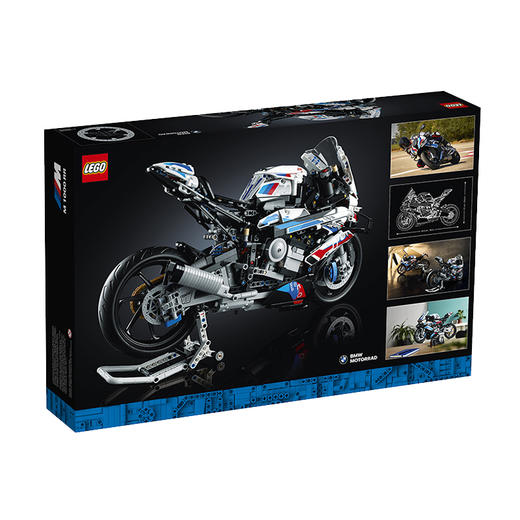 逝水乐高积木科技机械组42130宝马摩托车M1000RR 商品图4