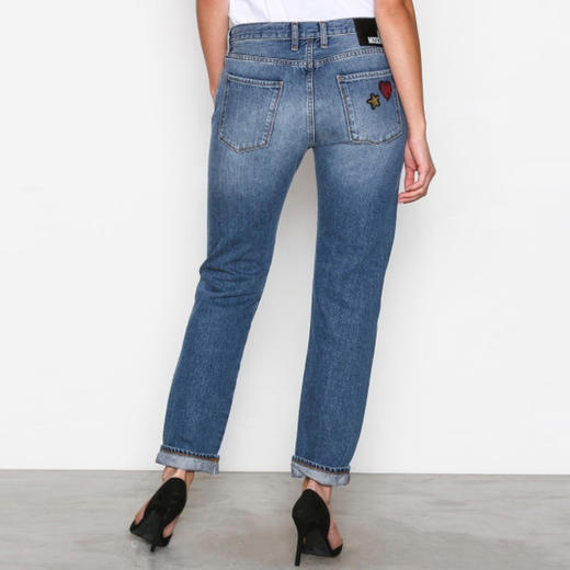 LOVE MOSCHINO 莫斯奇诺 女士牛仔裤 蓝色 WQ41 081T 9138 336W 商品图1