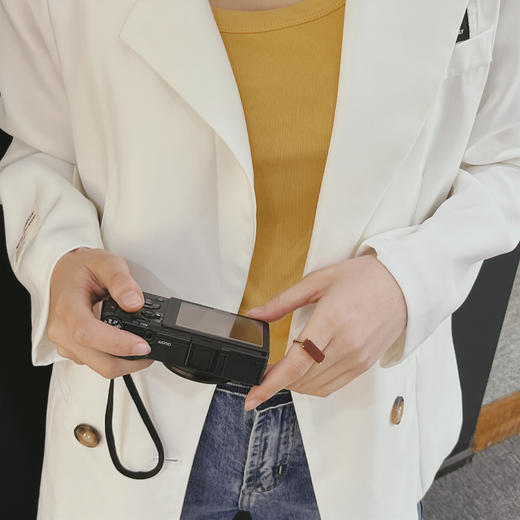 预售|PUVOS普沃斯欧美时尚复古长方形百搭天然石戒指 .潮快闪[福利品] 商品图2