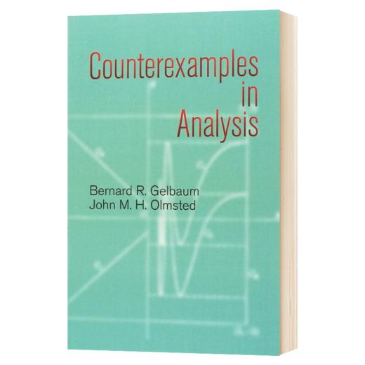 数学分析中的反例 英文原版 Counterexamples in Analysis 英文版进口原版英语书籍 商品图1