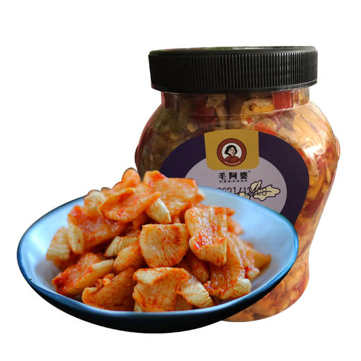 【湖南特产】毛阿婆萝卜干450g/瓶 辣中带脆 激发味蕾 商品图4