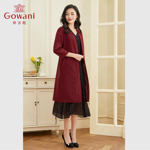 乔万尼针织开衫薄款女外套新款早春设计感EF2A381 商品图3