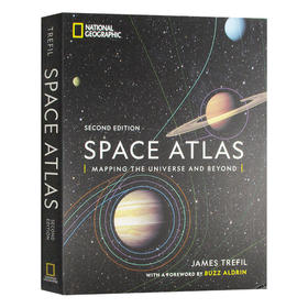 美国国家地理 太空地图 英文原版 Space Atlas Second Edition 天文与空间科学 英文版 进口原版英语书籍