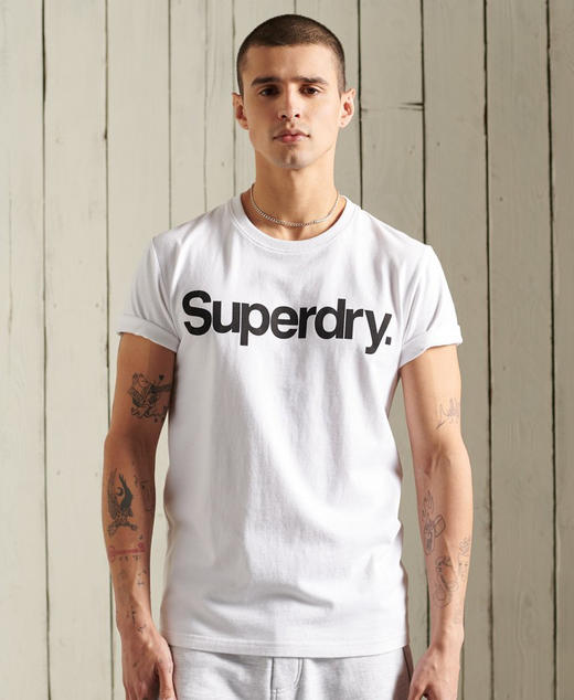 Superdry极度干燥字母T恤官网在售35刀正品保真 商品图3