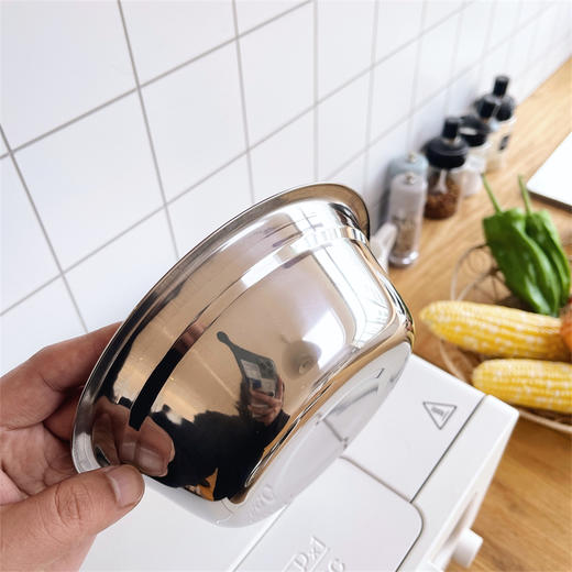 【健康食品级材质】出外贸不锈钢多功能料理套盆5件套 商品图3