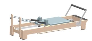 《单件免邮》一恋瑜伽普拉提经典款木头平床 升级款 商品图0