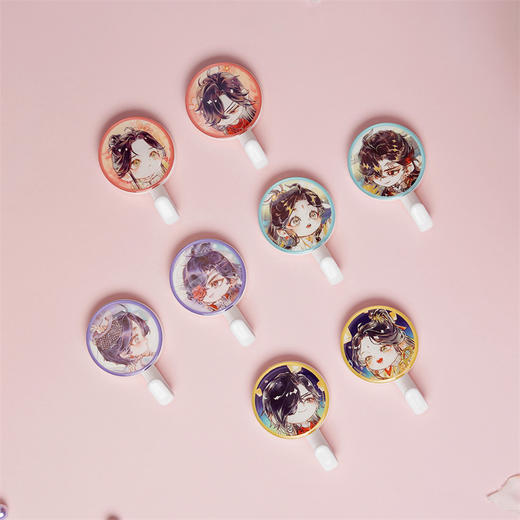 【现货】超电文化 《天官赐福》漫画周边 Q版挂钩套装 商品图2