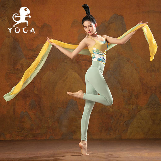 壁虎瑜伽【2204KZ167】高腰提臀九分裤【5天发货】 商品图3