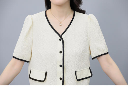 韩版气质仙女裙，短袖两件套HR-YKSL852 商品图4