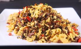 外婆菜炒鸡蛋(份)