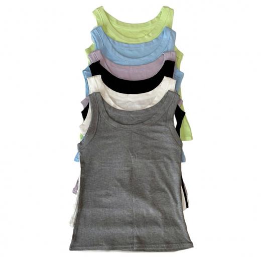 【买1送1】49元两件！维多利亚螺纹打底背心 时尚百搭，简约修身，舒适面料，背心肩部设计刚好的肩袖弧度呈现出性感和时髦 商品图9