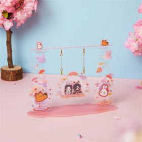 【现货】超电文化 《天官赐福》漫画周边 Q版亚克力秋千组合立牌
