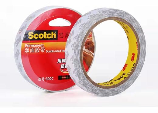 3M思高300C无痕双面胶超薄超粘可易手撕无痕强力家用办公墙面照片18MM*9.5M 1卷 商品图6