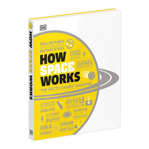 太空是如何运转的 英文原版 How Space Works DK宇宙系列 英文版进口英语书籍 商品图0