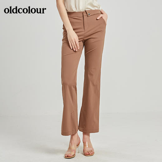 oldcolour春秋季商场同款微喇休闲裤女N21073115 商品图1