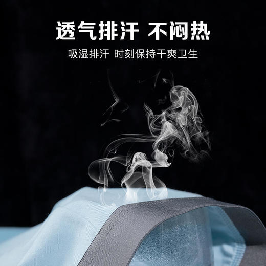 NECO.NE新疆棉男士纯棉抗jun平角内裤三条装/六条装 商品图4