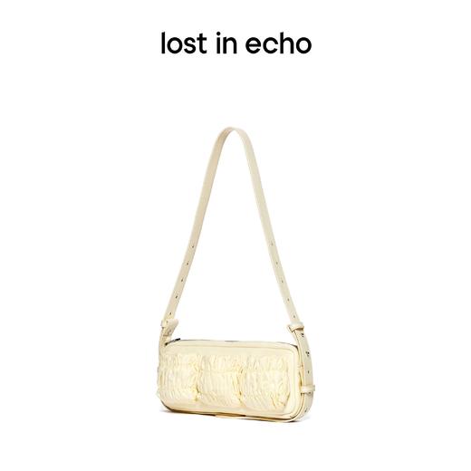 [断码]lost in echo 原创设计师抽褶斜挎手机包法棍腋下包 商品图2