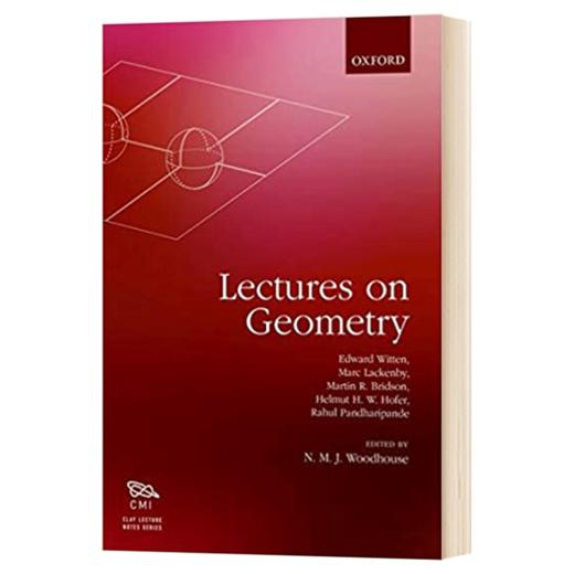 爱德华 威滕 几何讲座 牛津经典教材 英文原版 Lectures on Geometry 物理 数学 英文版 进英语书籍 商品图1