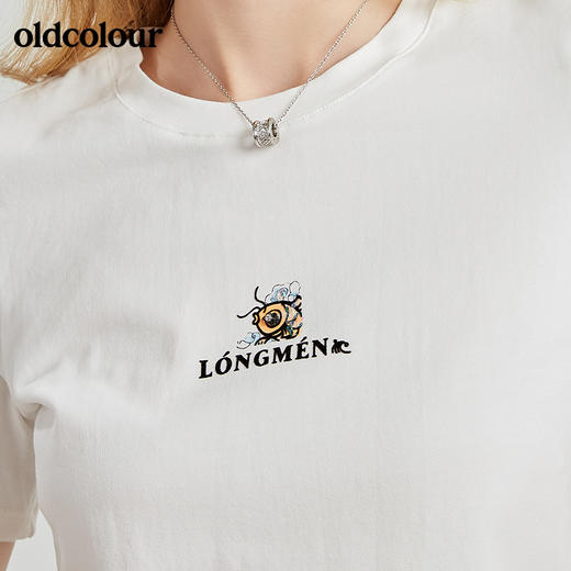 oldcolour秋季商场同款休闲短袖T恤女N21021139 商品图3