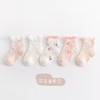 【卡通超薄网眼宝宝防蚊袜】儿童袜子新生儿春夏薄款网眼袜花边公主风女宝宝中筒袜子 商品缩略图6
