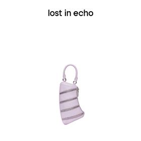 lost in echo 原创设计师拉链装饰手机包斜挎包手拎包