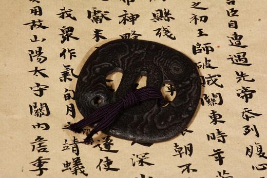 80-90年代日本刀镡（一套三枚，可当文镇) 商品图7