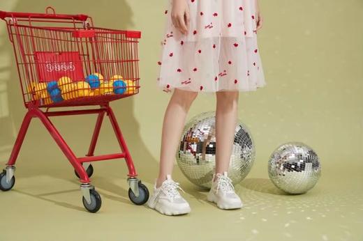 西村名物2021年春夏新款潮流复古运动风老爹鞋X21AM16011 商品图2