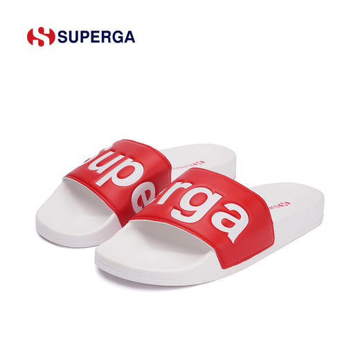SUPERGA夏季新品意大利进口百搭舒适平底一字拖女凉拖外穿拖鞋女 商品图4