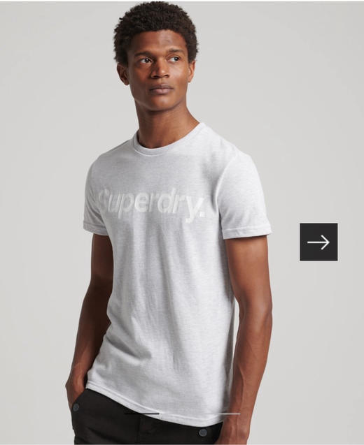 Superdry极度干燥字母T恤官网在售35刀正品保真 商品图8