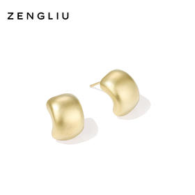 ZEGL金属耳钉简约ins冷淡风女气质小巧耳环银针耳饰2022年新款潮