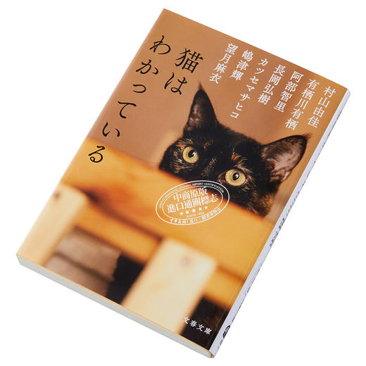 【中商原版】猫知道 村山由佳 有栖川有栖 日本文学小说 日文原版 猫はわかっている 文春文庫 商品图2