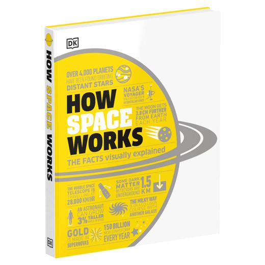 太空是如何运转的 英文原版 How Space Works DK宇宙系列 英文版进口英语书籍 商品图1