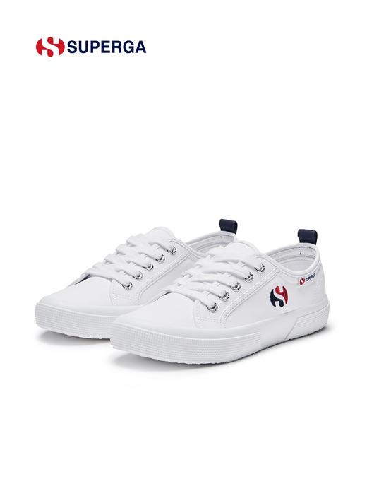 SUPERGA春夏2022新品轻质电绣百搭经典透气小白鞋帆布鞋休闲板鞋 商品图3