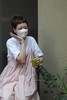 FRANCESCA AMAM LABEL粉/黑/白吊带裙 商品缩略图1