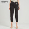 oldcolour秋季商场同款百搭休闲长裤女N21073120 商品缩略图2