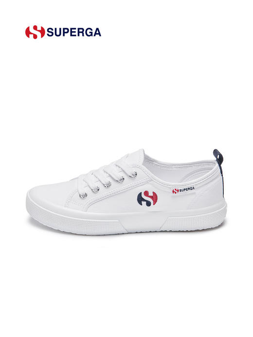 SUPERGA春夏2022新品轻质电绣百搭经典透气小白鞋帆布鞋休闲板鞋 商品图0