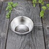 NATAL DESIGN KG-017 不锈钢营地碗 银色 320ml 商品缩略图0