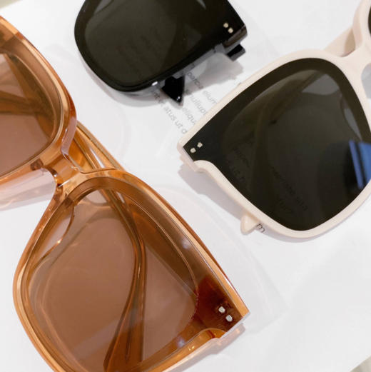 【外贸代工厂】男女同款防紫外线板材黑框墨镜 商品图6