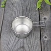 NATAL DESIGN KG-018 不锈钢深型营地碗 银色 280ml 商品缩略图1