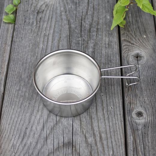 NATAL DESIGN KG-018 不锈钢深型营地碗 银色 280ml 商品图1