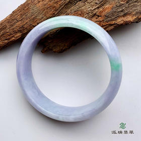 派瑞翡翠 翡翠手镯 糯种 绿色