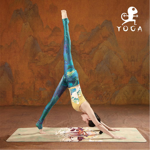 壁虎新款【神鹿】天然橡胶印花瑜伽垫【5天发货】 商品图3