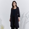 METTE22年夏季新品女士中长款针织开衫时尚亮丝薄款七分袖长外套 商品缩略图1