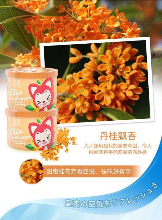 宜家固体芳香剂100g（茉莉 薰衣草 桂花） 商品图1