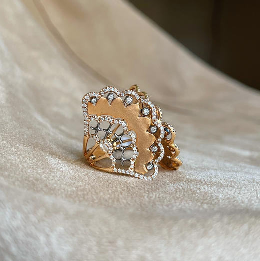 ONLY系列 18K钻石 鸡尾酒戒 商品图0