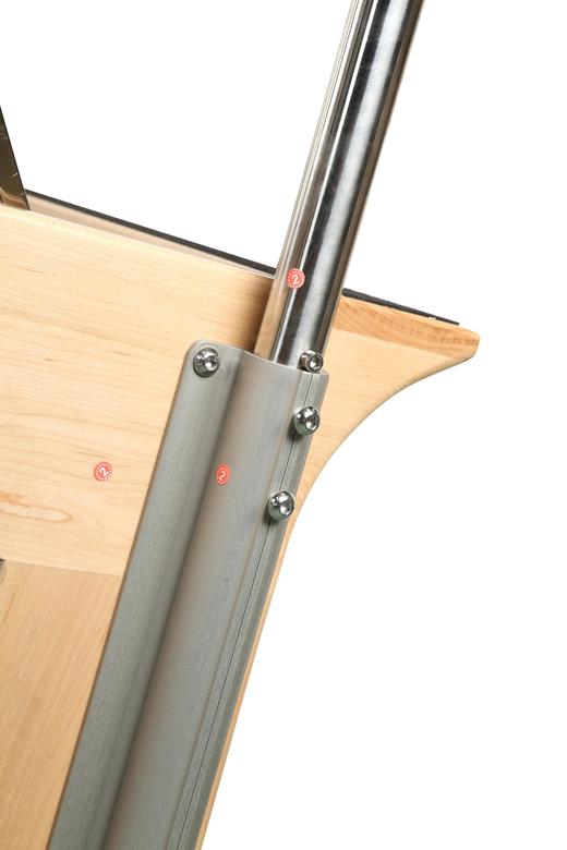 《单件包邮》一恋瑜伽普拉提经典款高架平床PFT001 商品图3