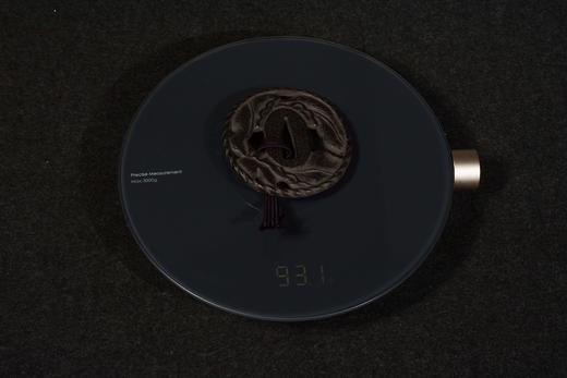 80-90年代日本刀镡（一套三枚，可当文镇) 商品图9