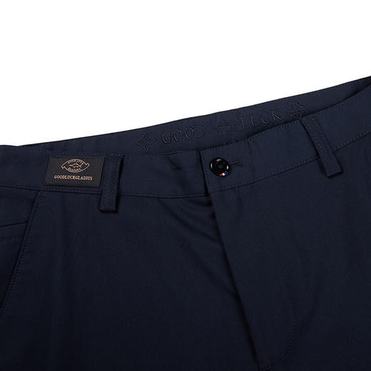 GOOD LUCK/德鲨弹力直筒简约舒适商务休闲裤BY27430-830 商品图5
