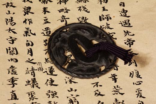 80-90年代日本刀镡（一套三枚，可当文镇) 商品图5