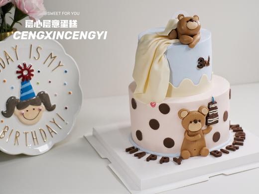 翻糖小熊蛋糕 商品图1